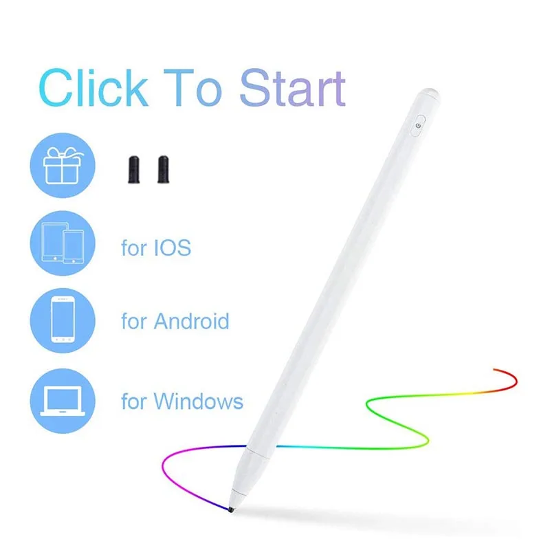 BDD Fine Point  Universal  Touch Screen Active Tablet Stylus Pen For Android/ Samsung Galaxy Tab Pro/Laptop/Phone