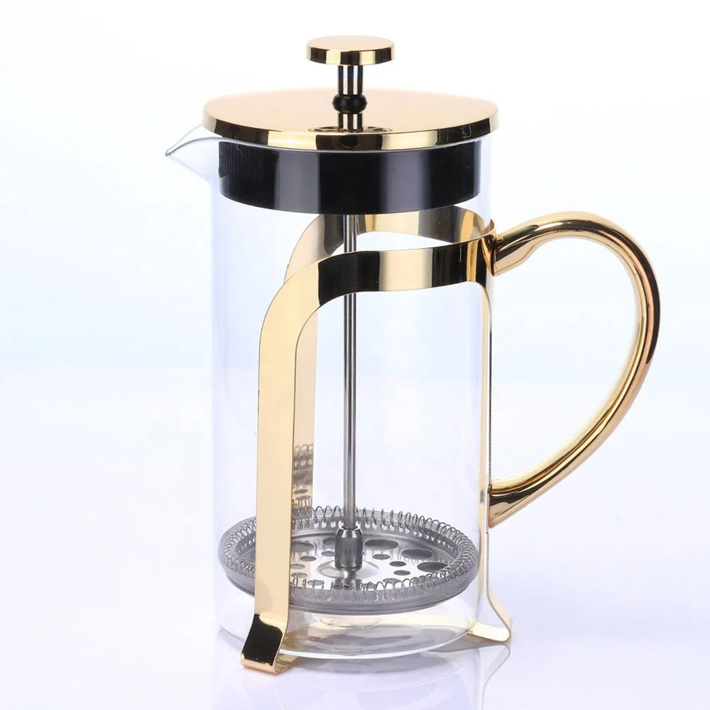 350ml 600ml New Products Borosilicate Glass Tea Maker French Coffee Press Mug Cup
