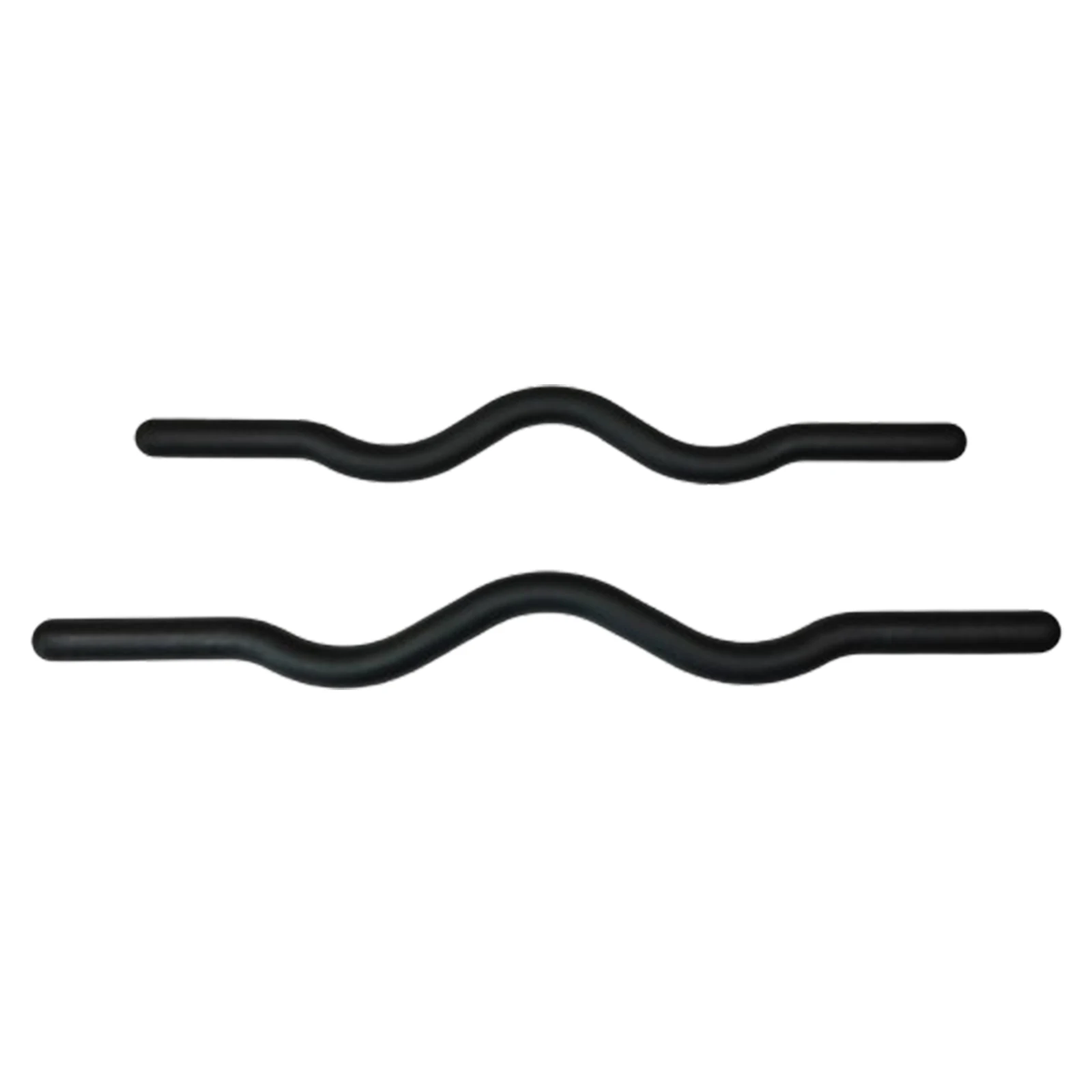 NQ SPORTS 2024 Weight Lifting Bar Fitness Beam Curl Barbell 25lb Weight-Bearing Strength Training Silicone Anti-slip Barbell
