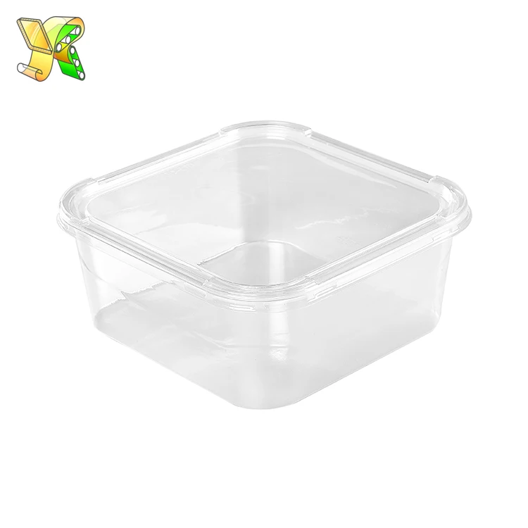 plastic storage box food plastic freezer food transparent box plastic food seal box in guangzhou