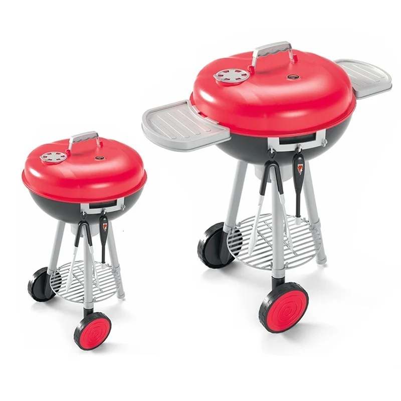 KSF Kitchenware Toys Cooking Set Food Pretend Play Light Sound Induction Oven Mini Kitchen Ware Barbecue Grill For Children Toys