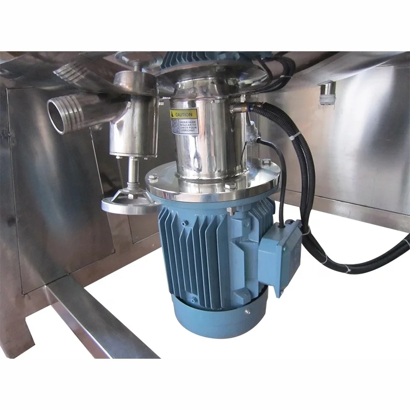 2024 Cream Vacuum Homogenizing Emulsifier Homogenizer Emulsifying Mixing Machine Tooth Paste Making Machine