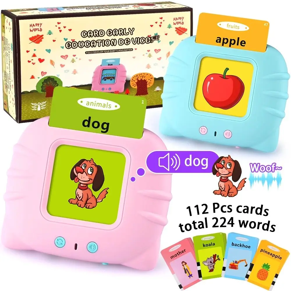 Flash Card Learn English Letter Learning Card Arabic German French Italian Russian Sight Words Preschool Learning Toys
