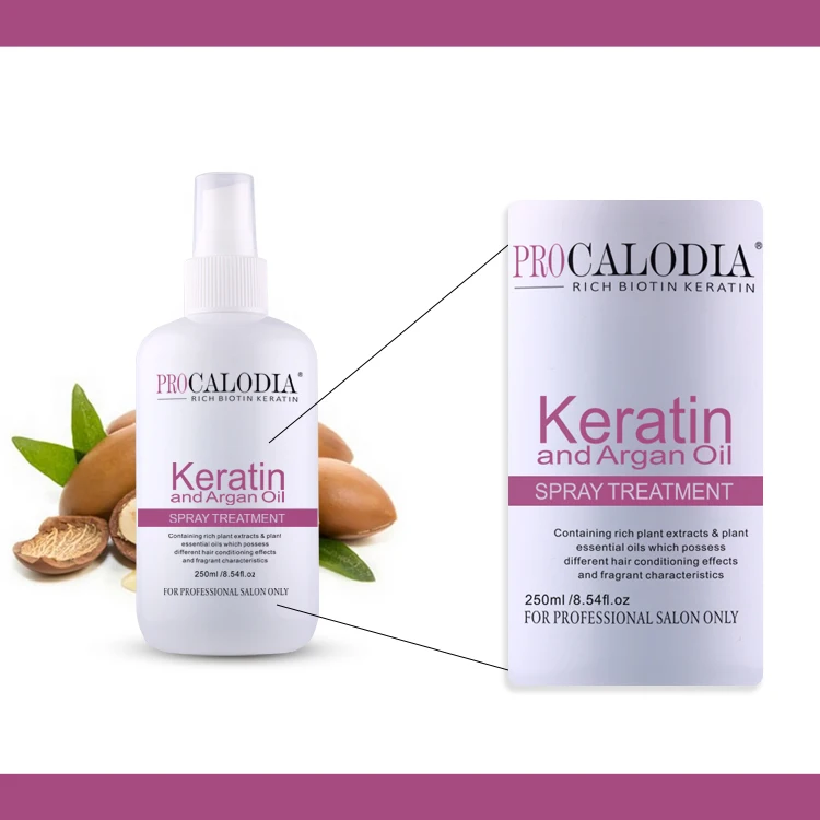 PRO CALODIA Hair Heat Protectant Spray Moisturizing and Shine Silky Against Heat Demage