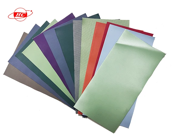 PU leather for bags Elastic rain grain pattern customized 0.5 mm leather synthetic leather