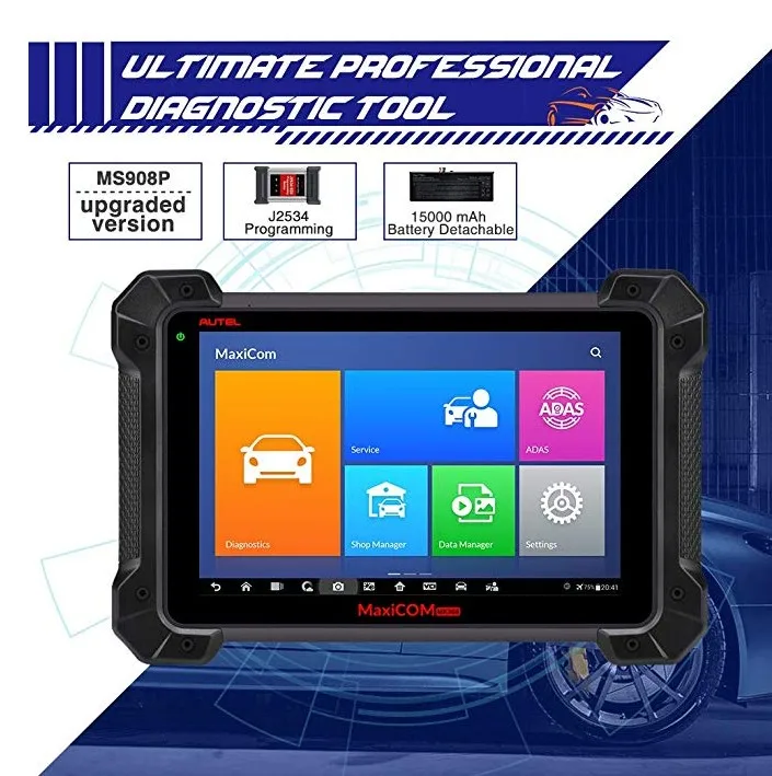 AUTEL MK908P autel maxisys pro price autel maxicheck pro auto diagnostic tool ECU Programming Tool  J2534 ECU Programmer