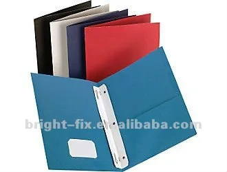 Office supplies presentation folder with few kinds color all size file folder