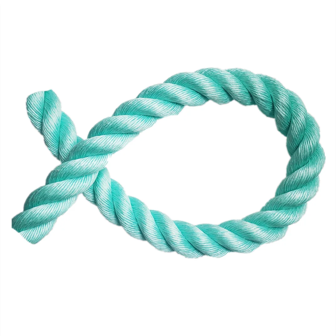 Factory Wholesale 3 Strand PP Dan Twisted Rope for Fisheries and Fishing Packaging Ropes