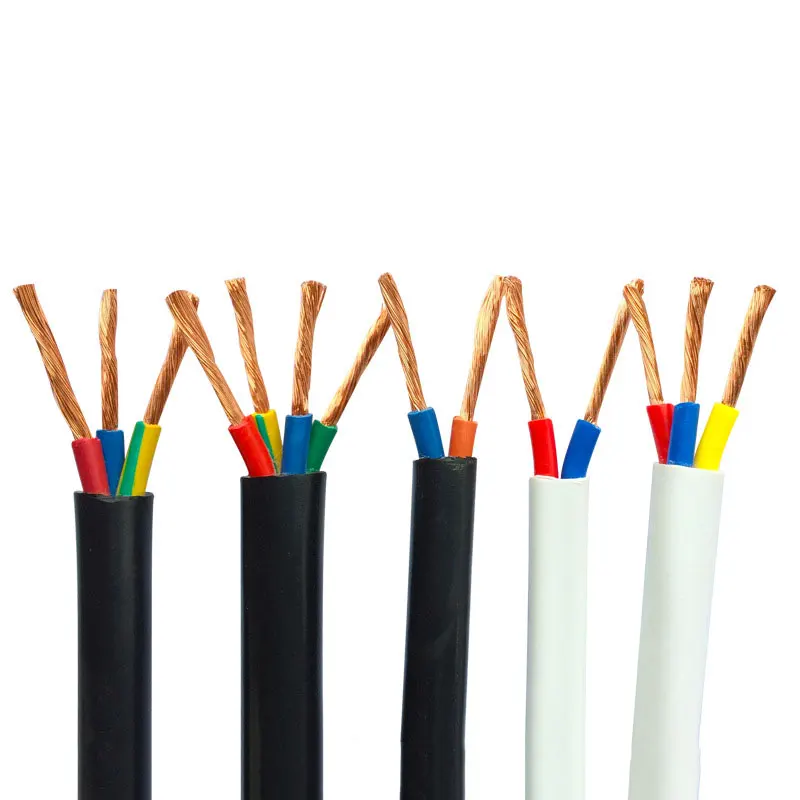 Multicore Flexible Electric Power RVV Copper Core Steel Tape Armoured Armored Shielded Control Wire Cable for Industrial Use