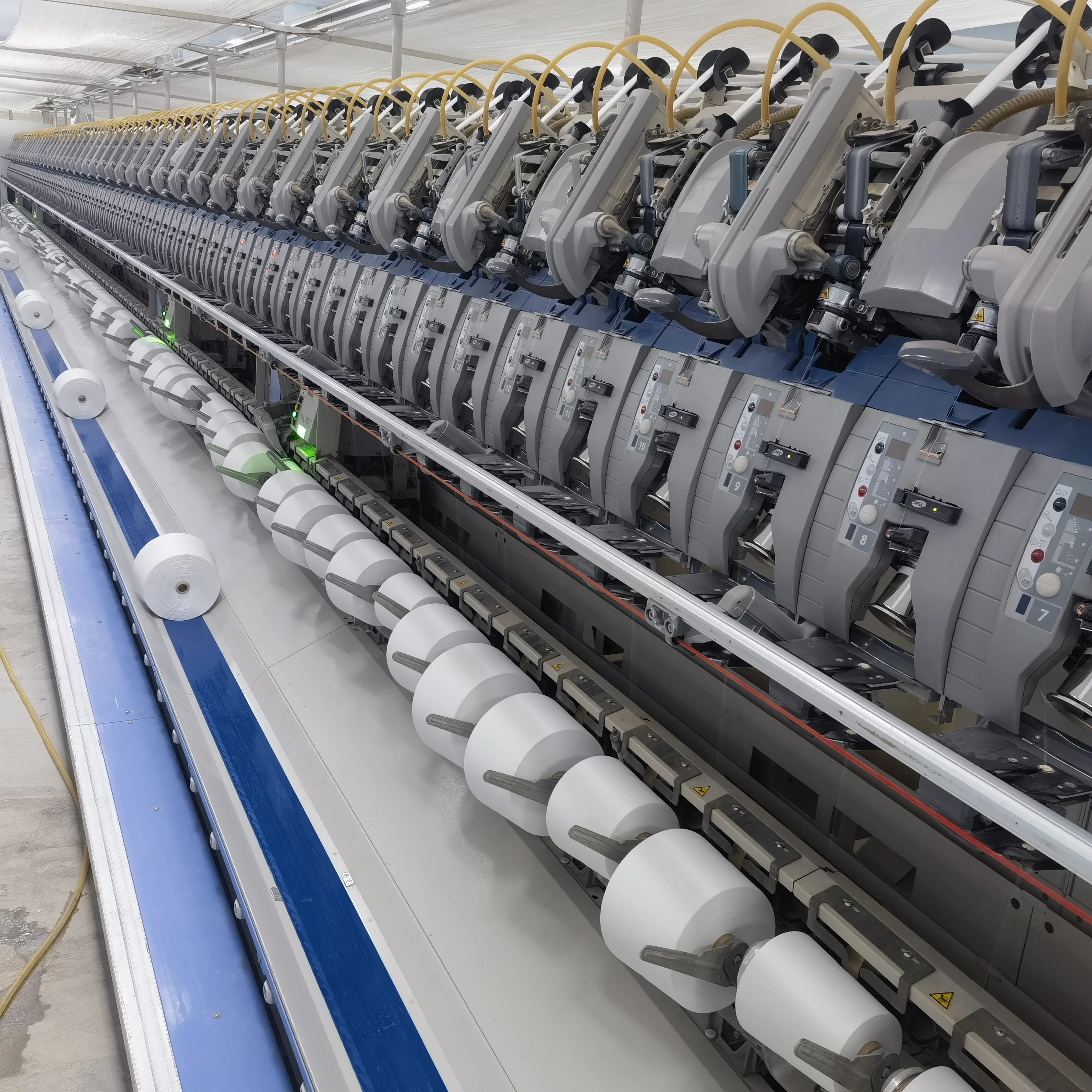 Factory High tenacity Ne 26S 28S 32S TR80/20 polyester viscose ring Spun Blended Yarn Dyed Multi-Color for Knitting underpants