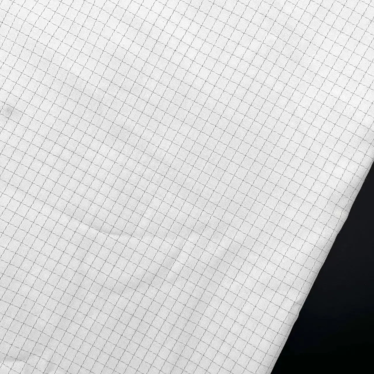 Wide 230CM TC 39.5%polyester 54%cotton carbon fiber antistatic fabric for laboratory workwear