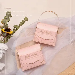 Creative Ins Style Wedding Favors Candy Boxes Packaging Luxury Sweets Gift Box Packaging Mini Handbags Candy Box Wedding