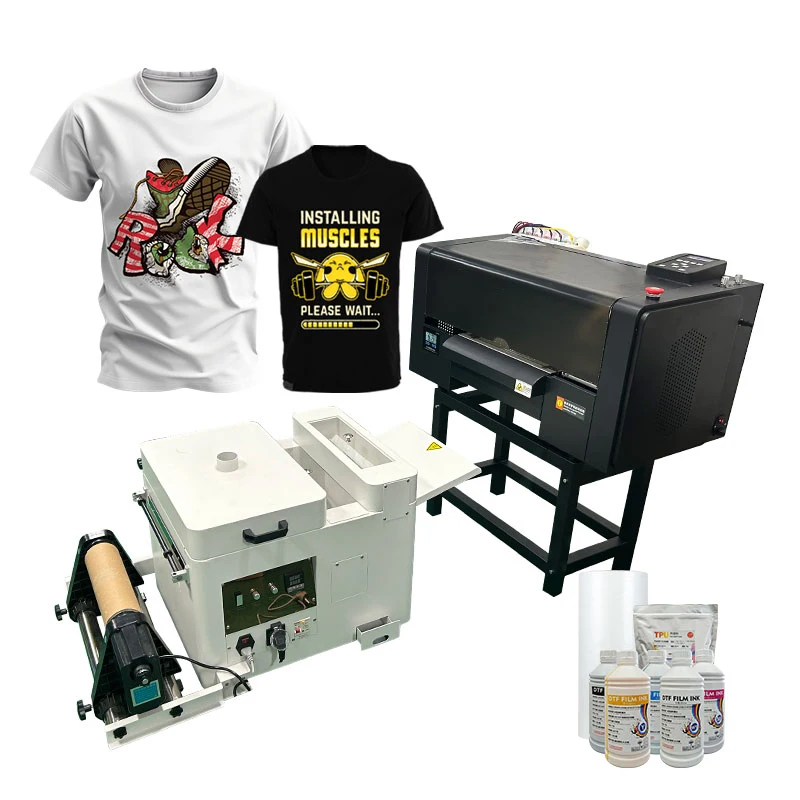 Good performance and price  Thermo A3 300Mm Dual Head Dtf Stable Quality Sublimation Cmyk+Lc+Lm Printer For Clothes