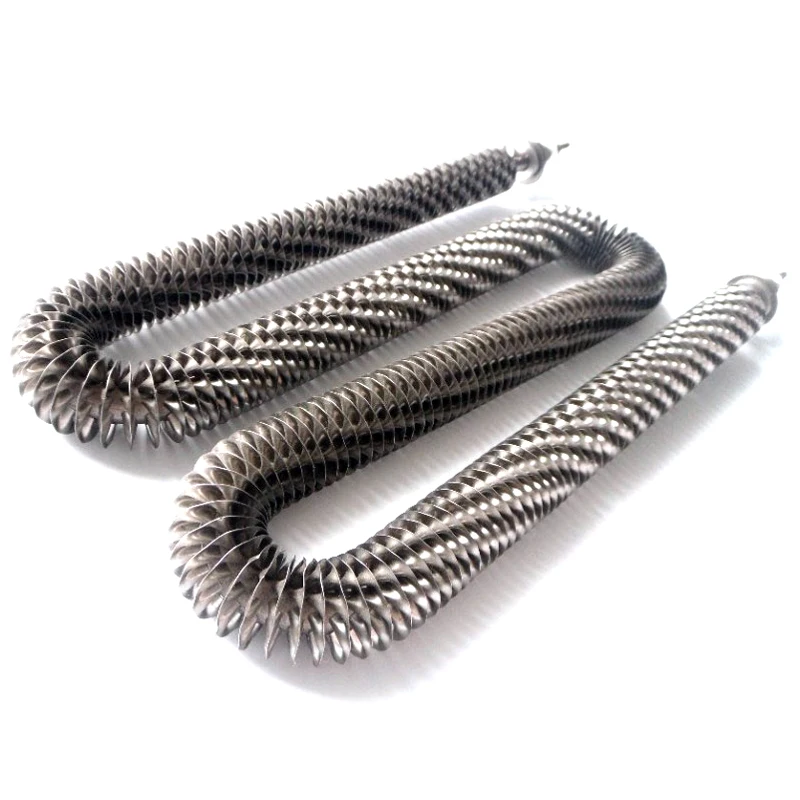 W Shape 6kw 9kw 10kw 12kw Stainless Steel Finned Heater Element
