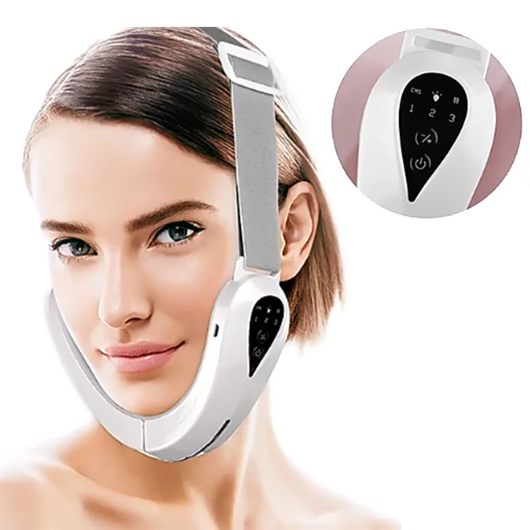 2022 Beauty Care Device Tightening V Shape Face Slimming Chin Tool Skin Lift Massager EMS Facial Lifting