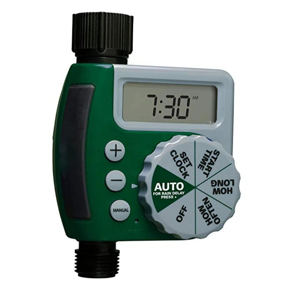 Digital Programmable Sprinkler Controller Outdoor Irrigation Controller Solenoid Valve Timer Single Outlet Hose Faucet Timers