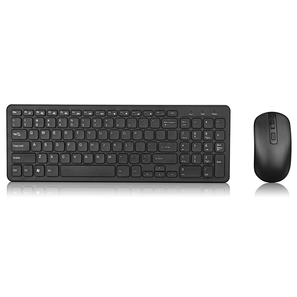 Professional Used Multi Device Mini Wireless Mouse and Keyboard Combo Portable Bt Keyboard For Phone Apple iPad