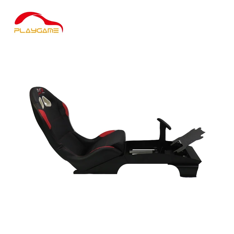 Racing Foldable Simulator Racing Cockpit with Tv Stand Add-on F1 Racing Simulator Seat
