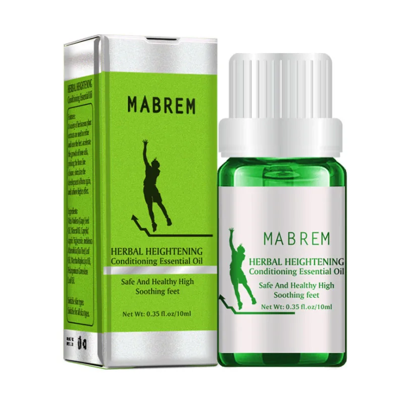 Increase Height Essential Oil Grow Taller Conditioning Body Promote Bone Growth Herbal Oils Soothing Foot Massage Oil