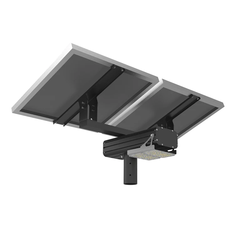Factory Direct Aluminum Smart Integration Solar Street Light Led Waterproof IP66 With Outdoor CCTV Camera 5 Years Warranty