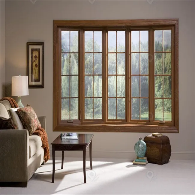Prima Big Fixed Picture Window Customized Modern Specifications Golden Supplier Aluminium Windows