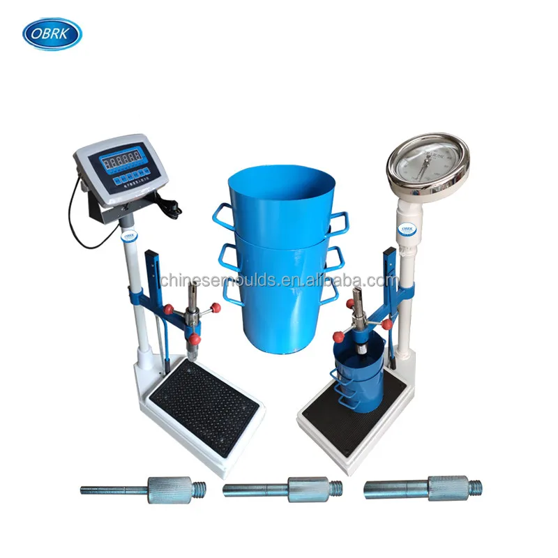 Digital Concrete Penetration Test Apparatus to Determine the Setting Time of Concrete by Means of Penetrations Meter