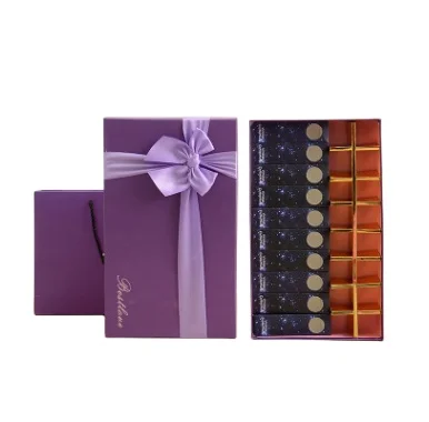 Decorative Wedding Gift Packaging Dried Fruit Empty Food Packing For Dry Fruit Chocolate Gift Paper Box