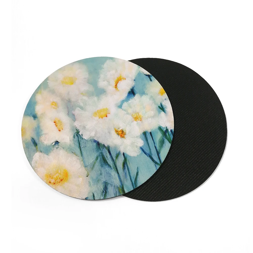 OEM Factory Direct Sale ISO9001 Round Mouse Pad Sublimation Mouse Mat