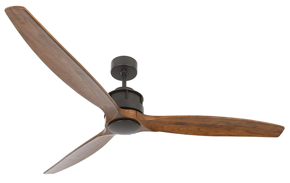 1stshine high quality dc  motor nature wood ceiling fan remote control ceiling fan for living room