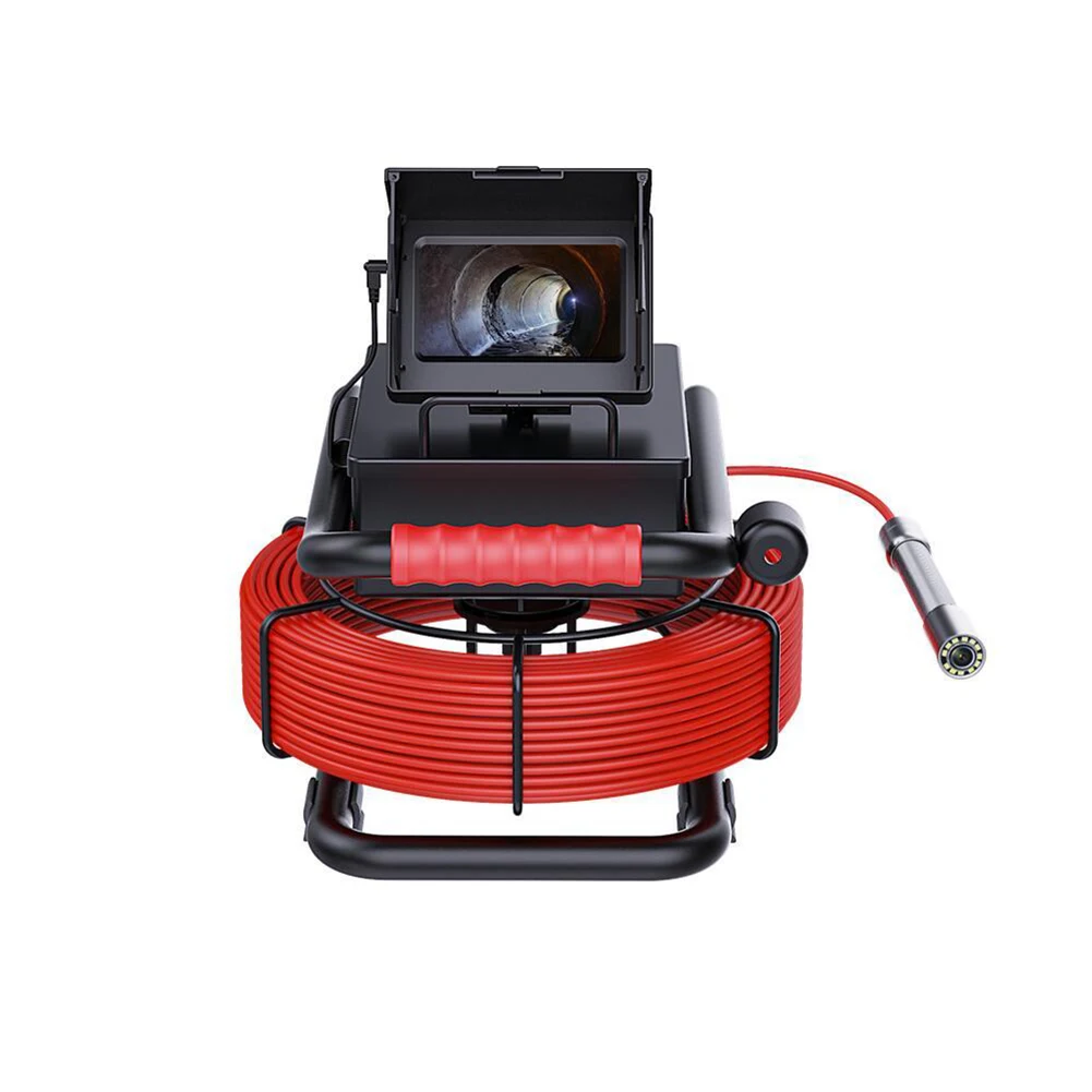 VSNDT HD camara Бороскоп 10 м камера для осмотра канализации эндоскоп с большой трубкой или аналоговая Подводного Осмотра
