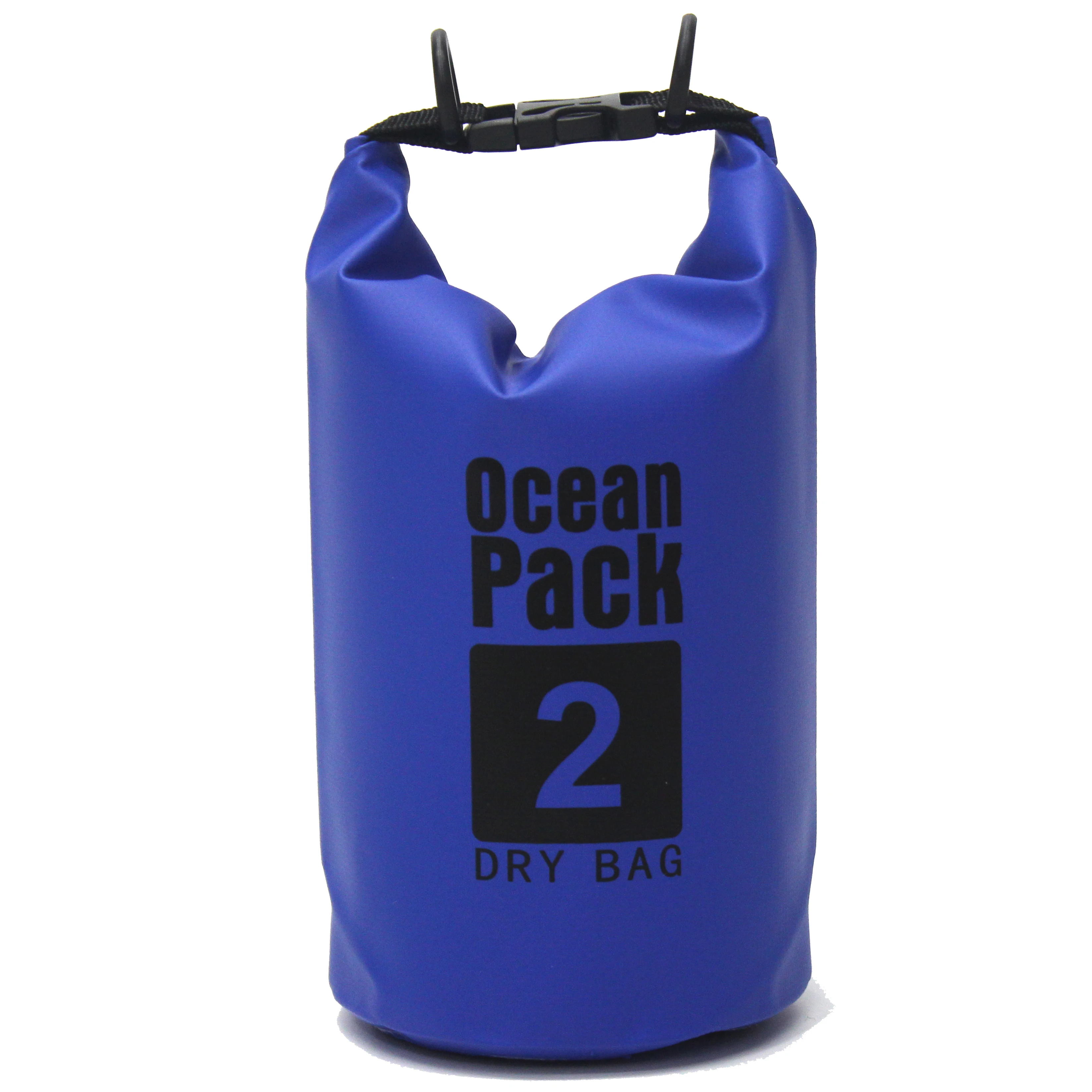 Portable Waterproof Bag Transparent Window Plaid PVC Portable Single Shoulder Dry Bag For Swimming Drift Bag