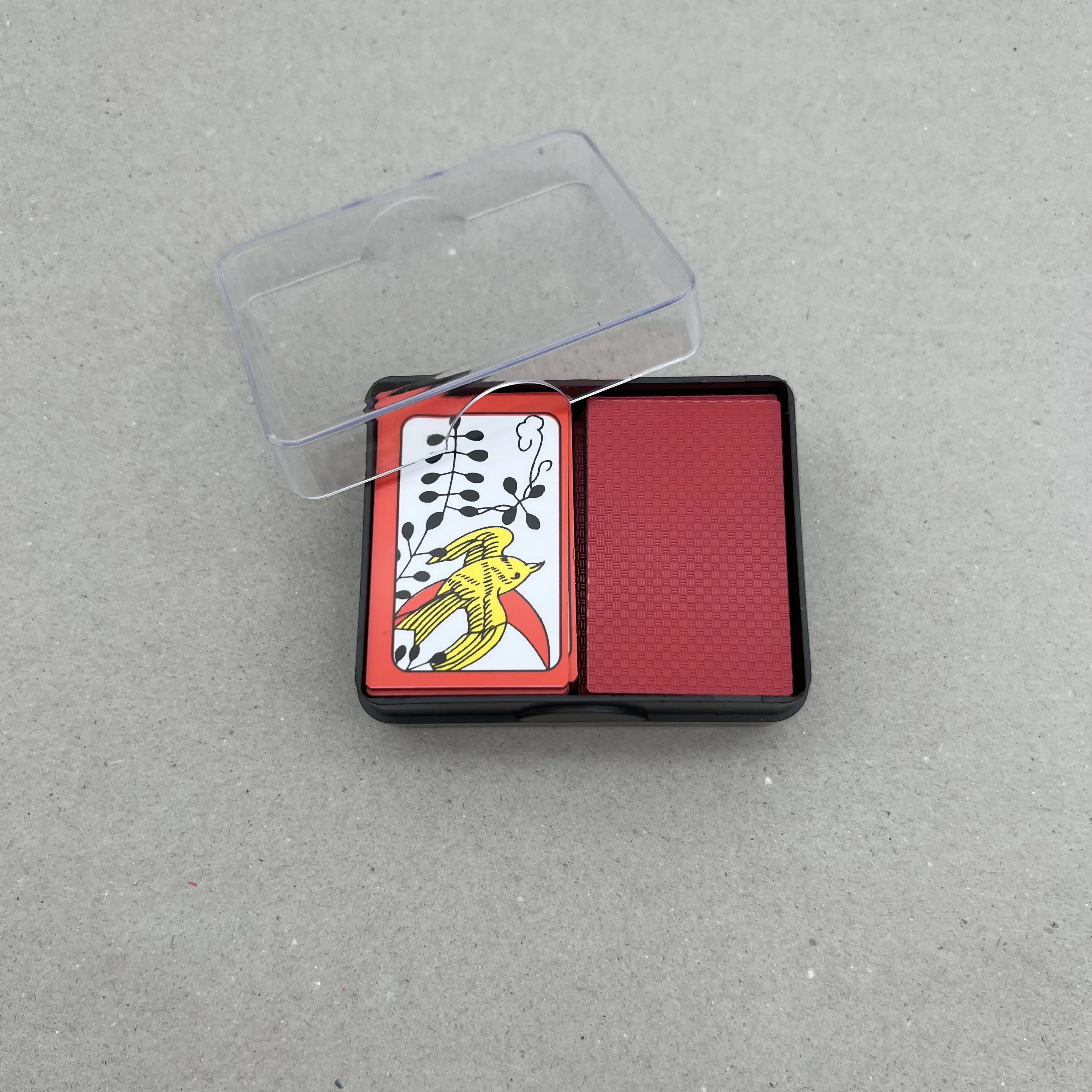 Custom card game manufacture plastic small cards waterproof playing cards