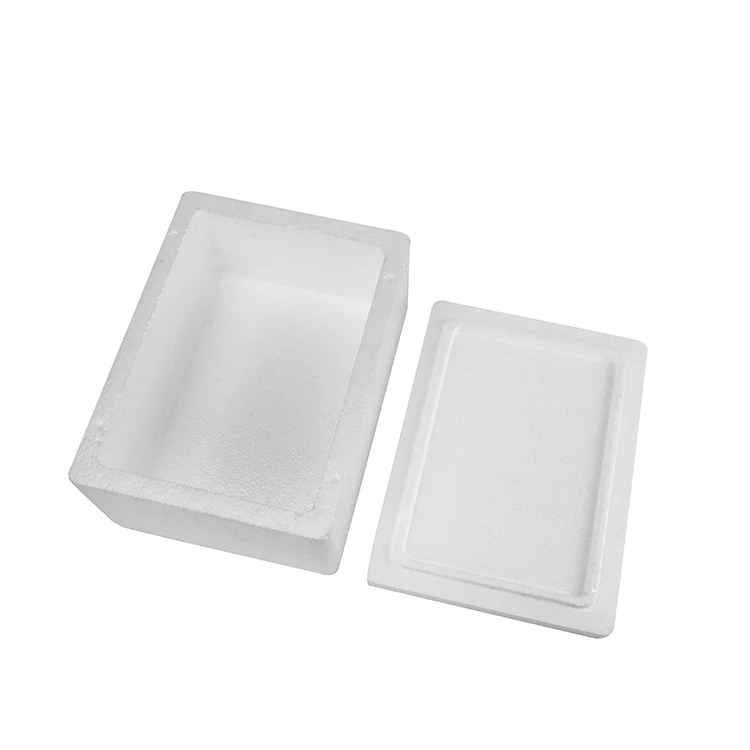 Factory Direct High Quality large styrofoam fish shipping boxes is foam ice box smell proof insulated dry ice foam box Low Price