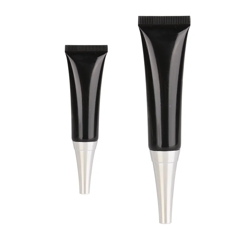 Black Squeeze Tubes10ml 15ml Plastic Cosmetic Tube For Fill Hand Cream