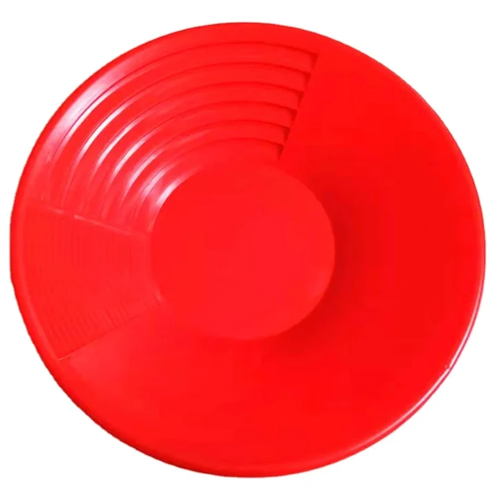 38 см, 14 дюймов, 15 дюймов, Новый полипропиленовый пластиковый набор для панорамирования золота, красная, черная, зеленая, темно-синяя, Золотая панорамная чаша