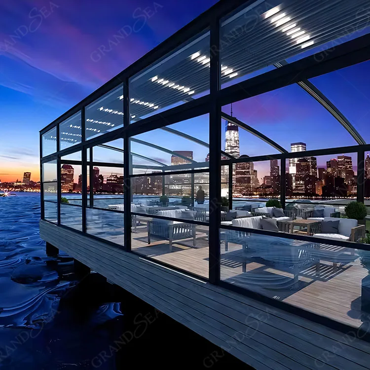 Factory Double Glaze Motor Electric Aluminium Vertical Sliding Automatic Single Hung Vertical Lift Up Window