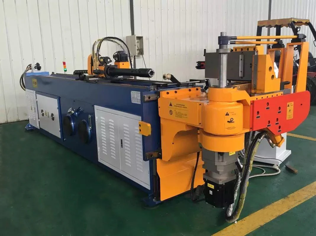 AlibabaSelect Chinese manufacturer steel exhaust mandrel pipe bender  advantage of cnc pipe bending machine