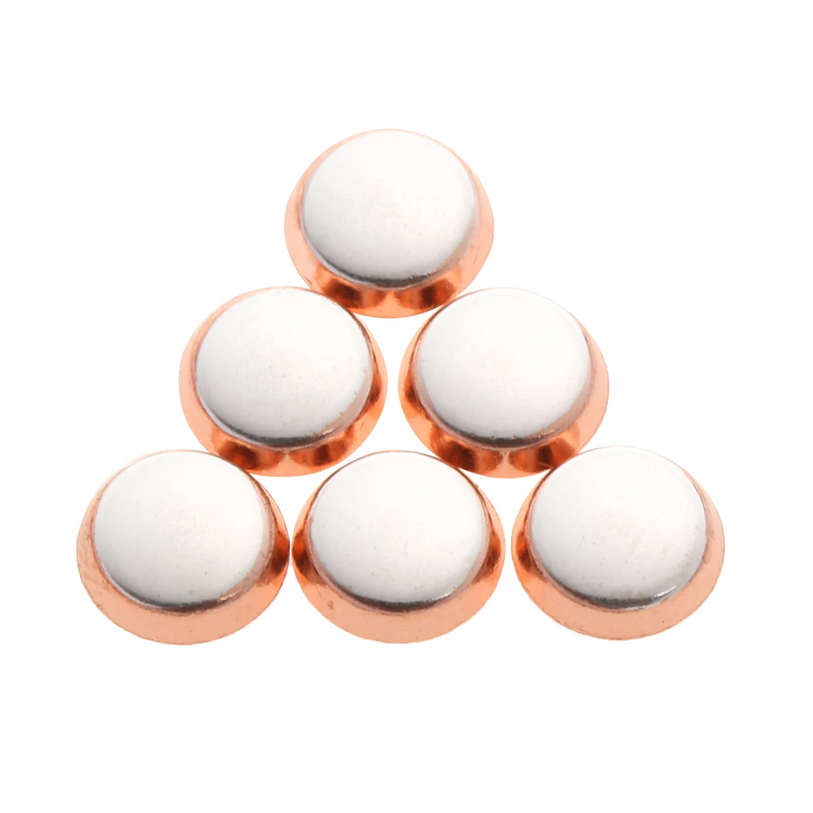 AgCdO Электрические контактные серебряные медные биметаллические контактные заклепки серебряные контактные точки для переключателя