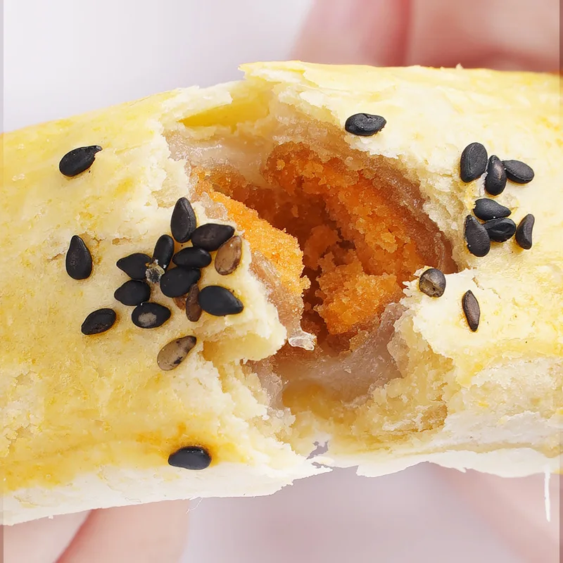 Chinese ice cream cone wafer biscuit biscuits and pies with bag dessert packaging 15 bags per box