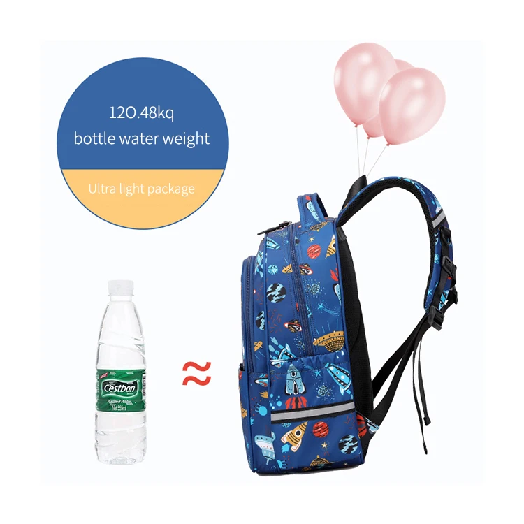 Rocket Space Kids Primary School Bag Boy Backpack