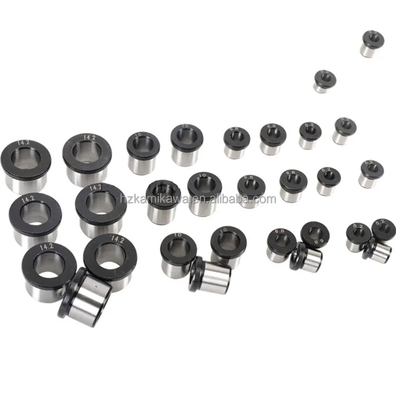 Factory Custom Wear-Resistant Bearing Steel Drill Bit Depth Stop Collar Set Quick change Position Fixing Sleeve Guide Bushing