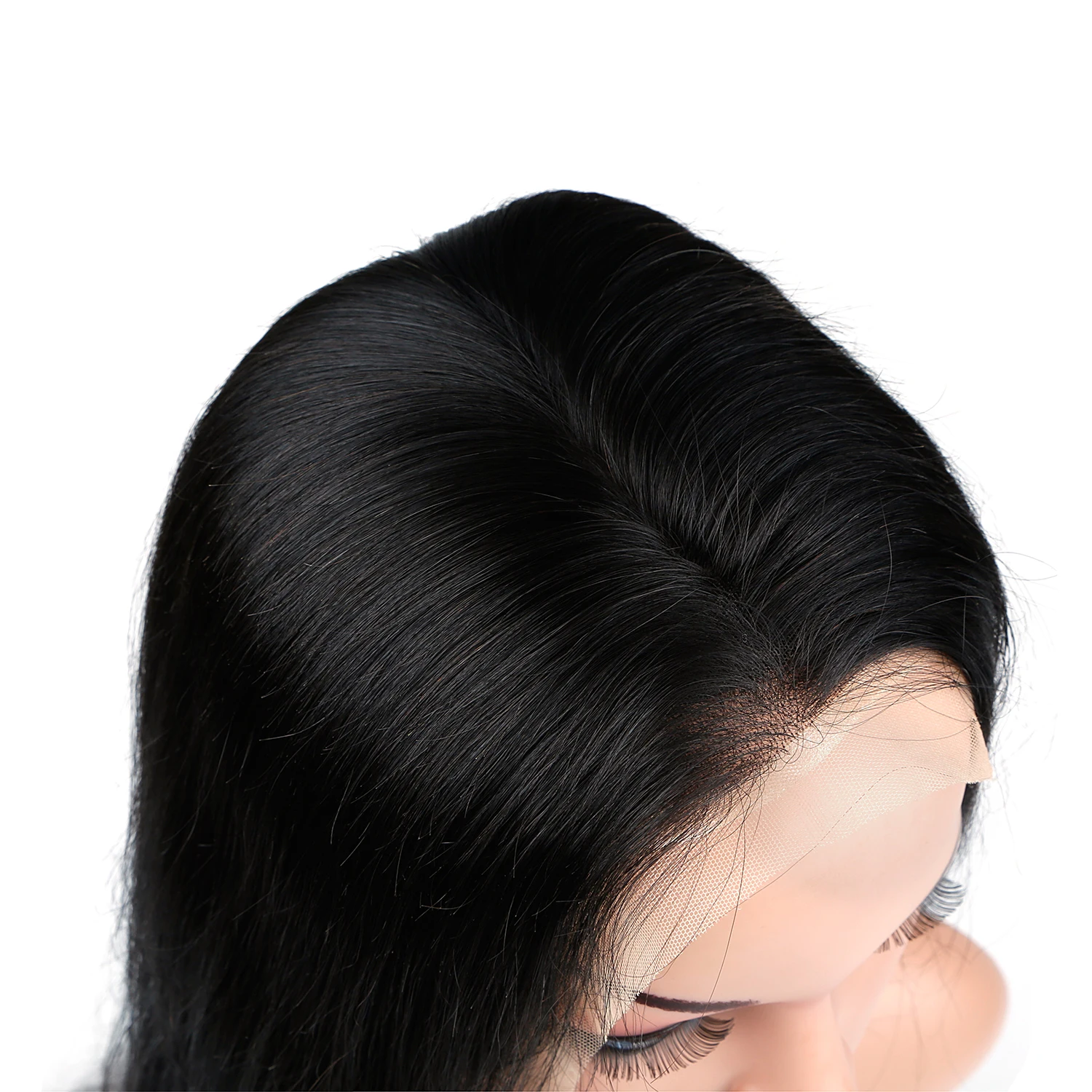 
Neitsi fashion BOBO front lace wig hair wig super beautiful T-purple color 10-40 inch human hair wigs 