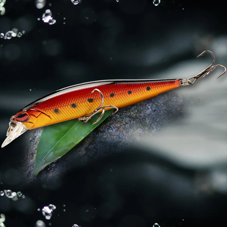 Sardine Looking Minnow Long Fishing Lure with Many Color Options