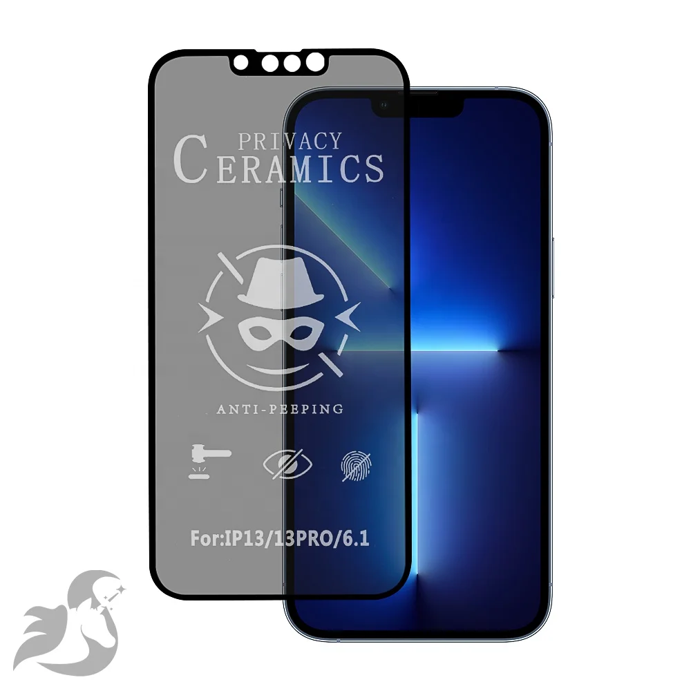 New Design Anti Spy Ceramic Screen Protector For iphone 11 12 13 pro max Film Ceramic Privacy Matte Screen Protector (1600503446176)