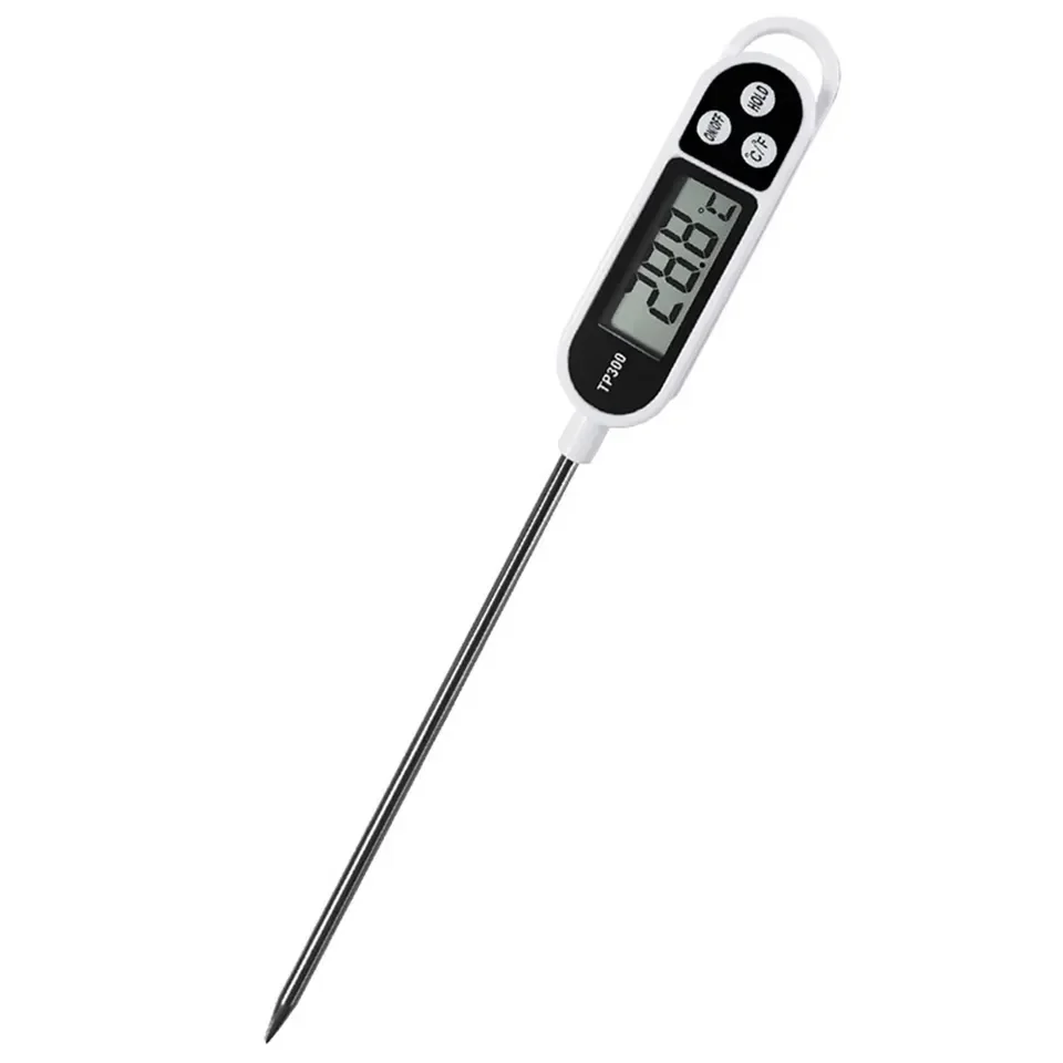 TP300 LCD Display Digital Kitchen Thermometer Home Electronic Thermometer Kitchen Food Cooking Tools For Probe BBQ Measure