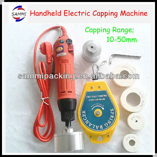 Manual machine for каппинга bottle, close the каппер, sealer for plastic cap