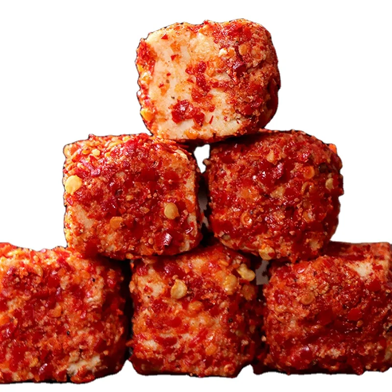 30g Raw Ingredient Hot Spicy Mild Spicy Tasty Soybean Curd Original Tofu Products Exotic Snack Dipping Sauce