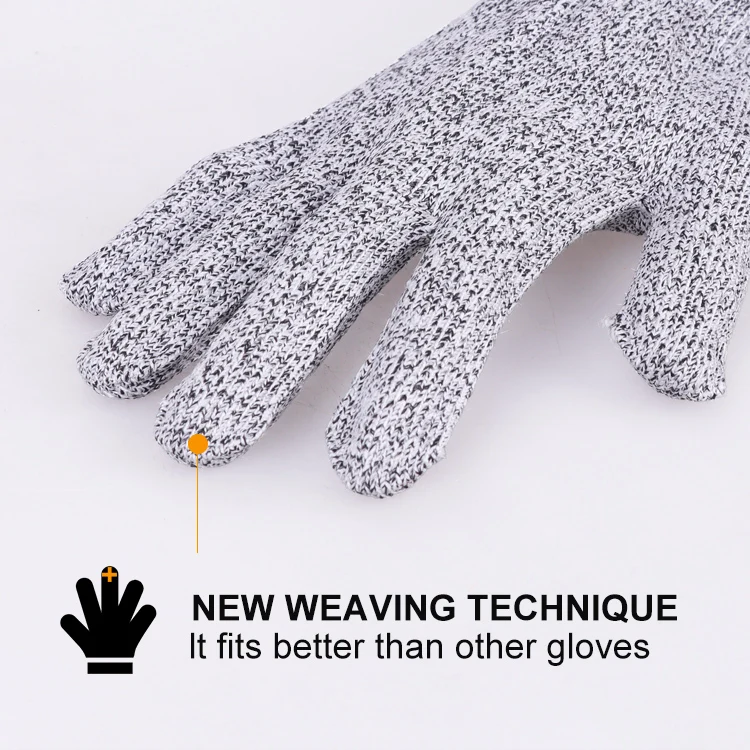 XINGYU Kitchen Cut Resistant Hand Glove Household Food Grade 5 Level Protection Safety Work Gloves Anti Cut Proof Gloves