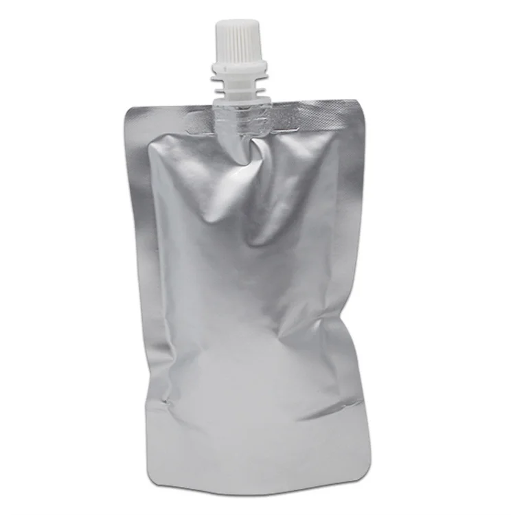 Custom corner spout aluminum foil stand up spout pouch for tomato sauce/ ketchup/mayonnaise/Jam/ milk /liquid packaging