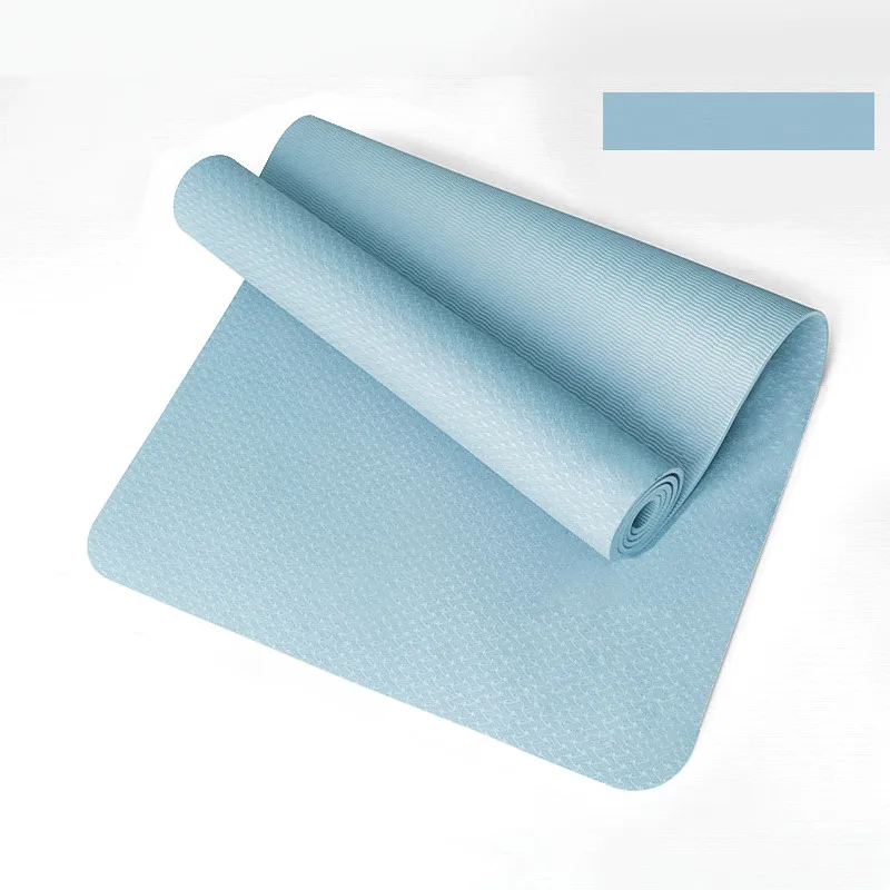 Lifeng Eco Friendly Custom Logo Wholesale Price Custom Pilates Mat Anti Slip Eco Friendly Fitness Exercise TPE Yoga Mat